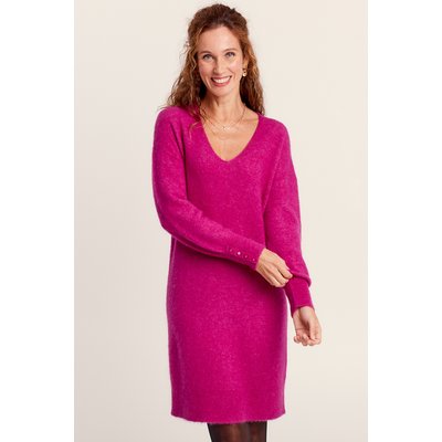 Robe pull droite col en V BREAL