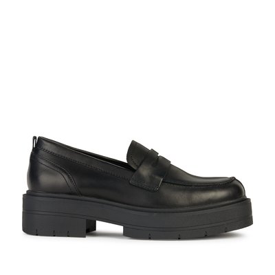Mocassins respiráveis, em pele, Spherica EC7 GEOX