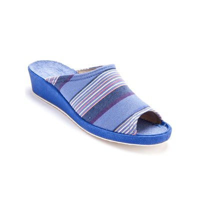 Mules rayées grande largeur PEDICONFORT