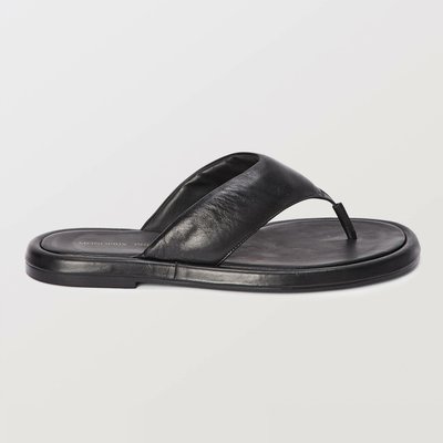 Tongs en cuir MONOPRIX