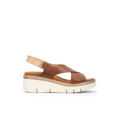 Sandales à semelles compensées cuir GOMERA PIKOLINOS