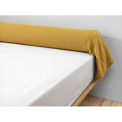 Taie de traversin gaze de coton unie, Ozen C DESIGN HOME TEXTILE