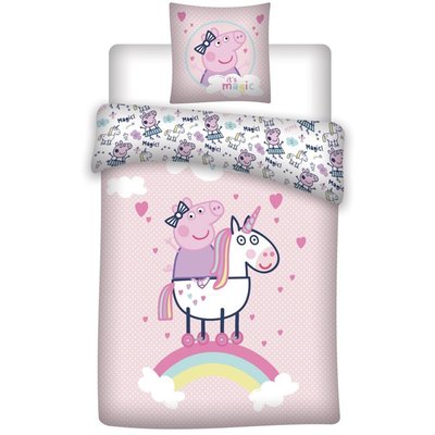 Parure de Lit Coton Peppa Pig HOME