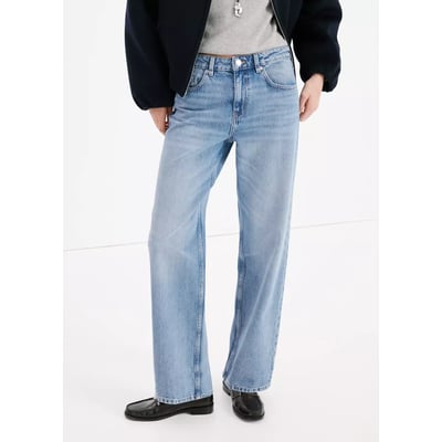 Jean droit taille basse MANGO
