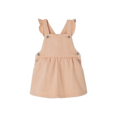 Robe salopette bretelles volantées VERTBAUDET