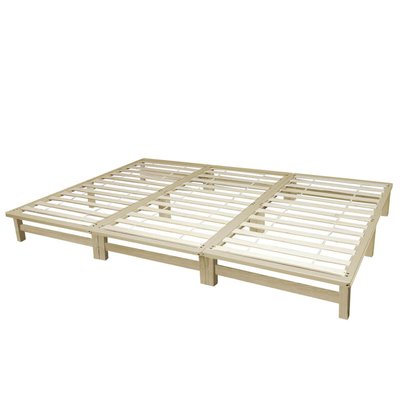 Lit triple design simple - couleur bois clair HOMESTYLE4U