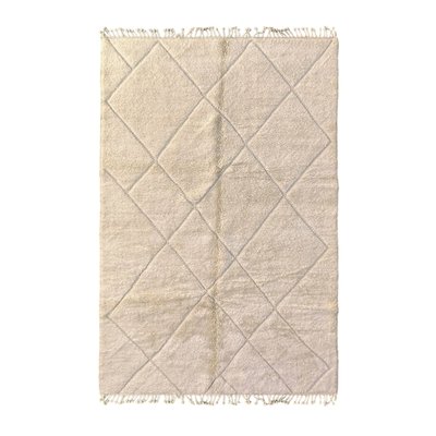 Tapis berbere en laine contemporain beige AFK LIVING