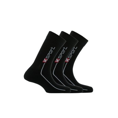Pack de 3 paires de chaussettes K-sport en coton KINDY