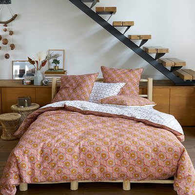 Summer Wax Art Deco 100% Cotton Duvet Cover LA REDOUTE INTERIEURS