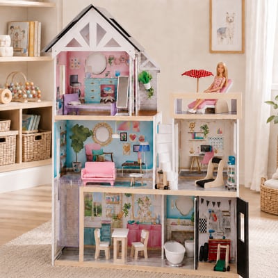 Maison Poupée Enfant Bois DREAMLAND TEAMSON KIDS