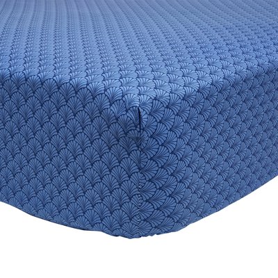 Drap housse imprimé en bambou, CAMILLE ORIGIN