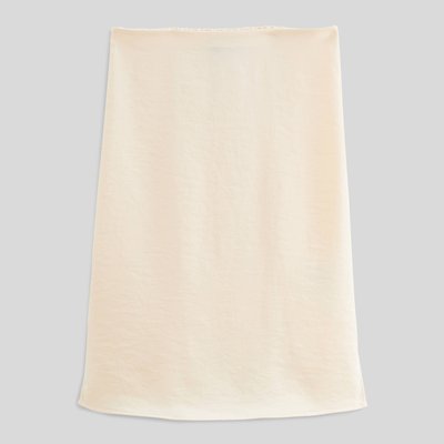 Jupe longue satinée MONOPRIX