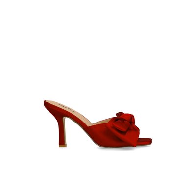 Mules à talon avec nœud SACHA
