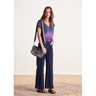 Sac besace en jacquard LA FEE MARABOUTEE