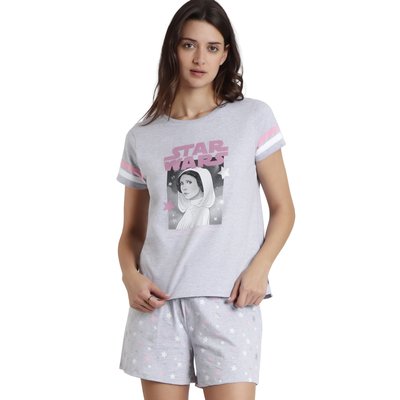Pyjama short t-shirt Leia OCÉANE Wars ADMAS