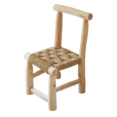 Chaise enfant bois Japandi HOME MAISON