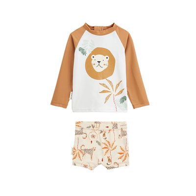 Maillot de bain bébé 2 pièces t-shirt de protection UV & boxer Tango PETIT BEGUIN