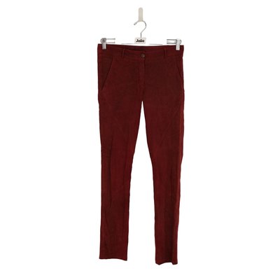 Pantalon daim femme discount