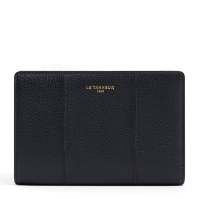 Portefeuille moyen modèle en cuir grainé JULIETTE LE TANNEUR