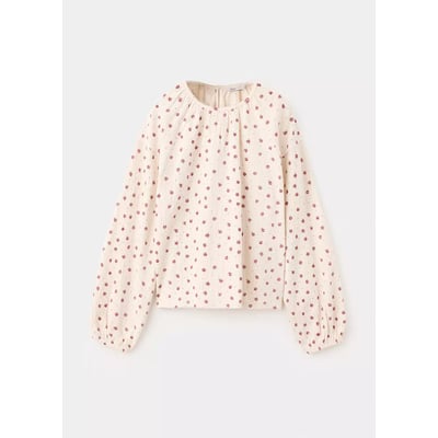 T-shirt coton fleurs MANGO KIDS
