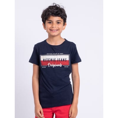 T-shirt Manches Courtes Col Rond Pur Coton Nomary-j RITCHIE