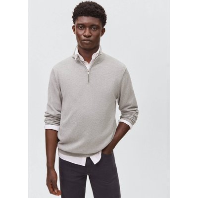 Pull-over col montant zip MANGO TEEN