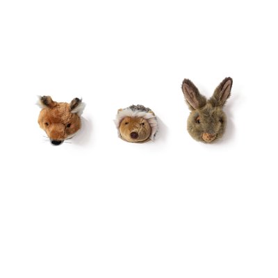Boîte aux trophées peluches minis set de 3 FORÊT WILD AND SOFT