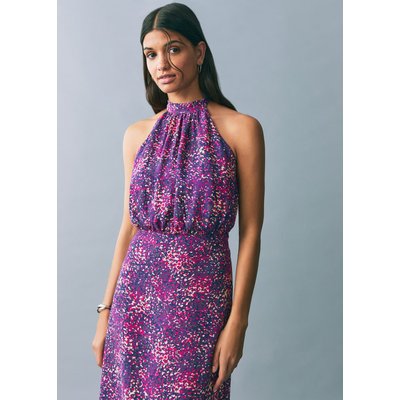 Robe imprimé emmanchures américaines MANGO TEEN