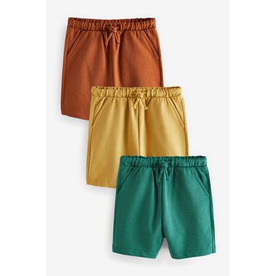 Shorts avec poches confortables, lot de 3 NEXT
