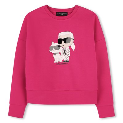 Sweat-shirt avec imprimé KARL LAGERFELD KIDS