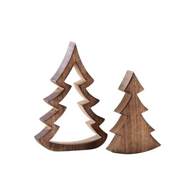 Sapins gigognes en manguier (Lot de 2) AUBRY GASPARD
