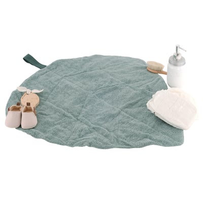 Tapis à langer de voyage coton bio DREAM FOREST LITTLE CREVETTE