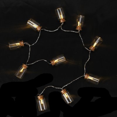 Guirlande lumineuse interieure 10 fioles DOUCEUR D'INTÉRIEUR