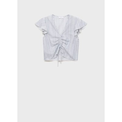 Blouse détail froncé MANGO TEEN