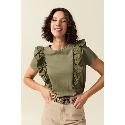 T-shirt en coton manches courtes BONOBO