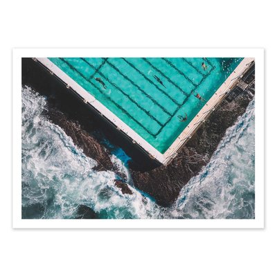 Affiche d’art 50 x 70 cm - The pool - Gal Design WALL EDITIONS