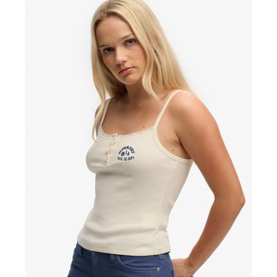 Débardeur à Boutons Athletic Essentials Brodé SUPERDRY