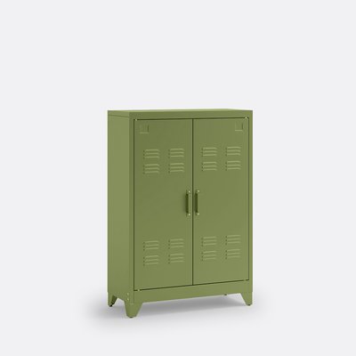 Armoire basse 2 portes en métal acier, Hiba LA REDOUTE INTERIEURS
