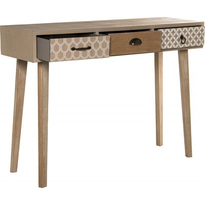 Console en bois avec tiroirs élégante RECOLLECTION