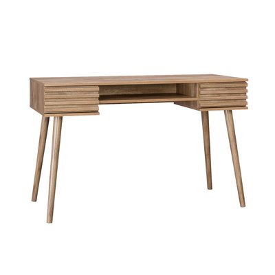 Bureau effet bois 2 tiroirs MADERE SWEEEK