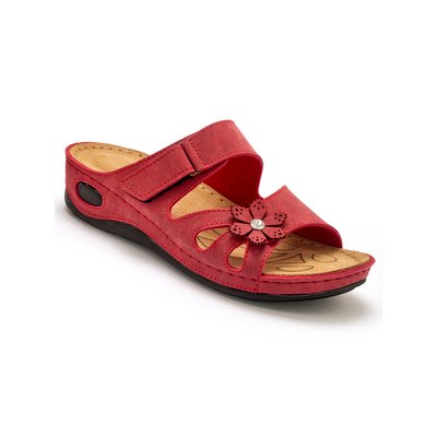 Mules à scratch fleur fantaisie PEDICONFORT