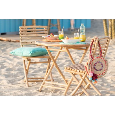 Chaises de jardin pliables en bambou (lot de 2) - NARA HELLIN, DEPUIS 1862