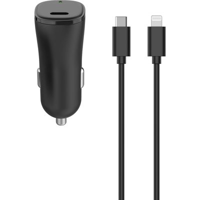 Chargeur allume-cigare USB-C 20W + Cable Lightning ESSENTIEL B