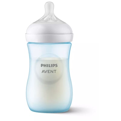 Biberon Naturel 3.0 260 ml bleu PHILIPS AVENT