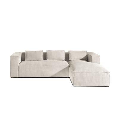 Canapé d'Angle droit 4 places - STELLA LISA DESIGN