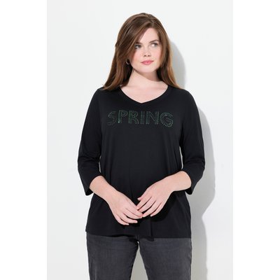 T-shirt col en V et manches 3/4 ULLA POPKEN