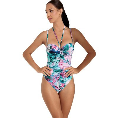 Maillot une pièce bustier balconnet préformé multipositions Japan LISCA