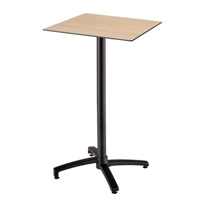 Table de jardin carré haute inclinable en hpl, OPERA OVIALA