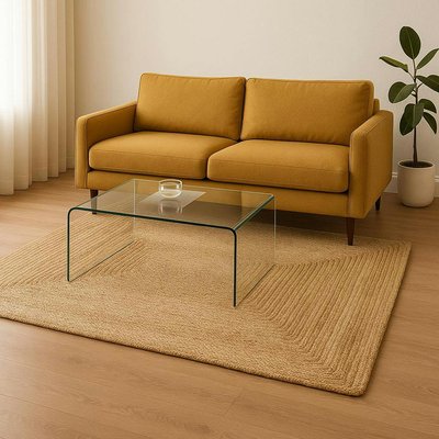 Tapis bohème en jute tressée 180x240 cm FEZ PIER IMPORT