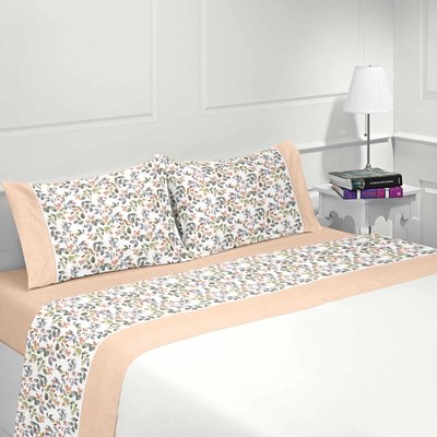 Parure housse de couette imprimés coton 120 gr FRANÇIA LINANDELLE